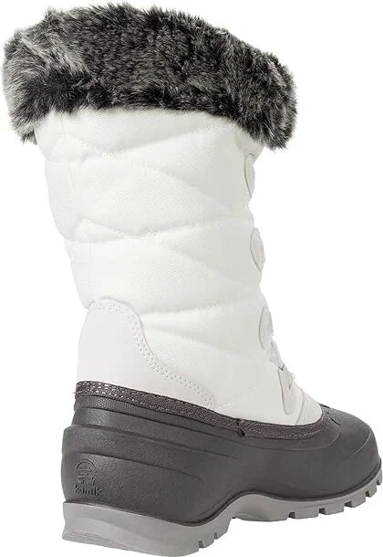 Kamik Momentum 3 Women's Shoes White : 7 B - Medium, Textile/Synthetic - Image 4