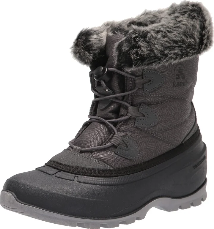 Kamik Momentum L2 Woman Winter Boot Snow Waterproof Warm Comfortable -40 Sustainable Insulation Vegan