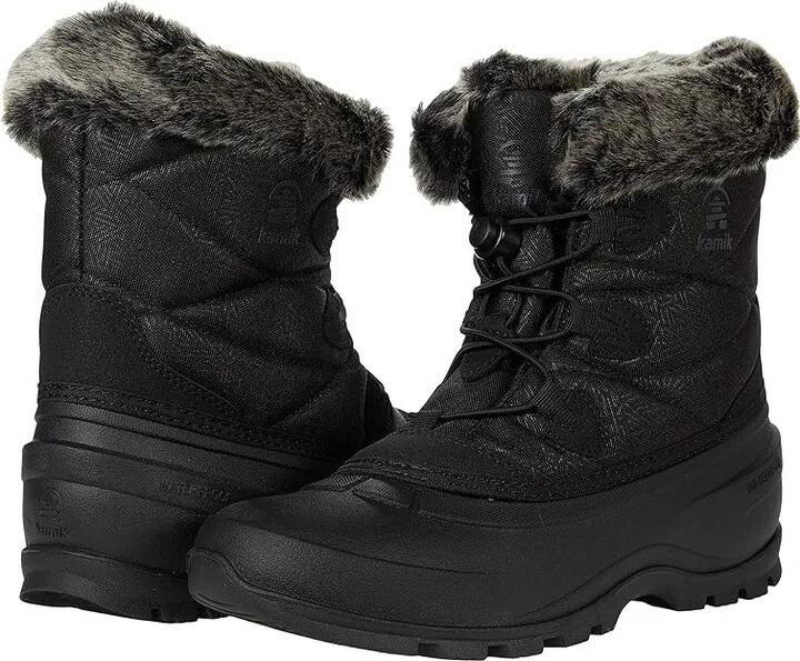 Kamik Momentum L2 Women's Shoes Black : 7 B - Medium, Textile/Synthetic