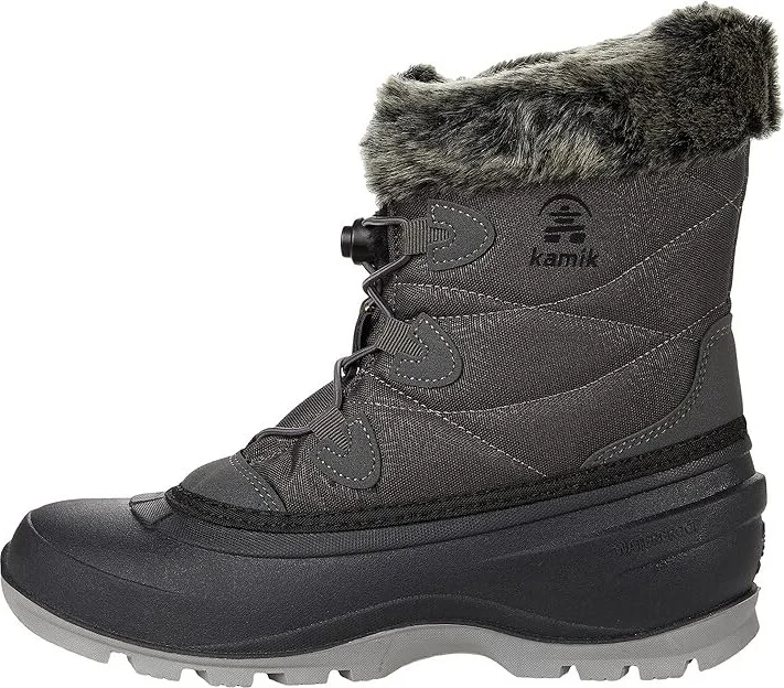 Kamik Momentum L2 Women's Shoes Charcoal : 7 B - Medium, Textile/Synthetic - Image 6