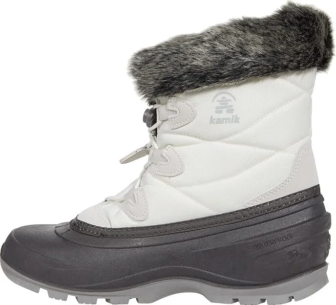 Kamik Momentum L2 Women's Shoes White : 7 B - Medium, Textile/Synthetic - Image 6