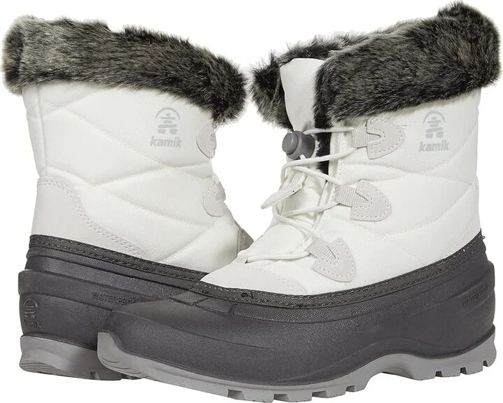 Kamik Momentum L2 Women's Shoes White : 7 B - Medium, Textile/Synthetic