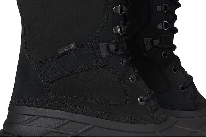 Kamik Nation Plus Men's Shoes Black : 7 D - Medium, Leather - Image 7