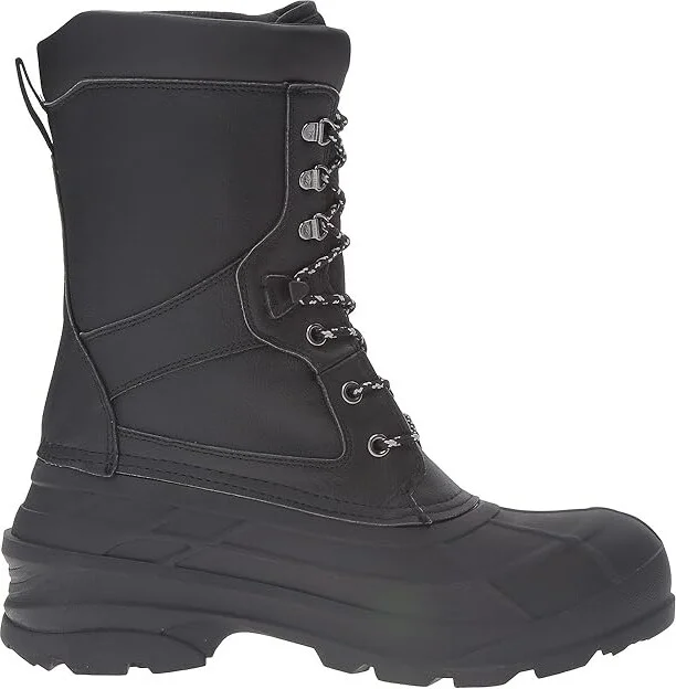 Kamik Nationpro Men's Waterproof Boots Black : 7 D - Medium, Leather - Image 8