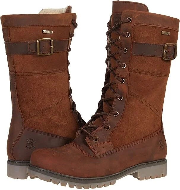 Kamik Rogue 10 Women's Boots Cognac : 6 B - Medium, Textile/Synthetic