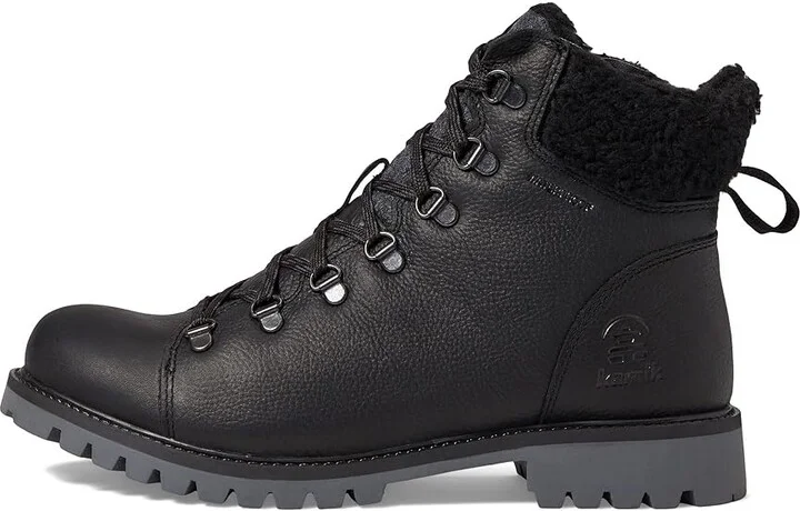 Kamik Rogue Hike 3 Women's Shoes Black : 8 B - Medium, Leather - Image 6