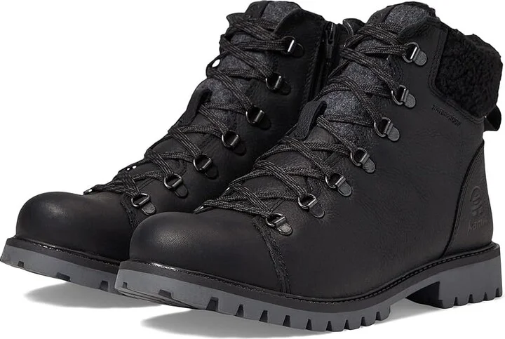 Kamik Rogue Hike 3 Women's Shoes Black : 8 B - Medium, Leather