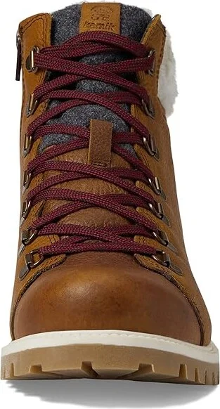 Kamik Rogue Hike 3 Women's Shoes Cognac : 6.5 B - Medium, Leather - Image 2