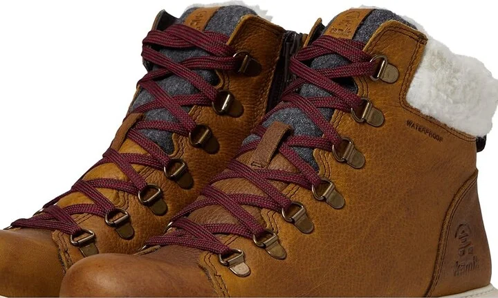 Kamik Rogue Hike 3 Women's Shoes Cognac : 6.5 B - Medium, Leather - Image 5