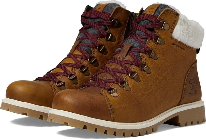 Kamik Rogue Hike 3 Women's Shoes Cognac : 6.5 B - Medium, Leather