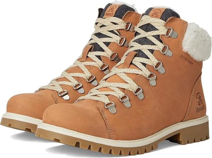 Kamik Rogue Hike 3 Women's Shoes Light Brown : 9 B - Medium, Leather