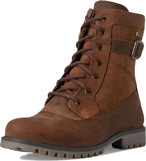 Kamik Rogue Mid Wide Women's Shoes Cognac : 6.5 B - Medium, Leather - Image 5