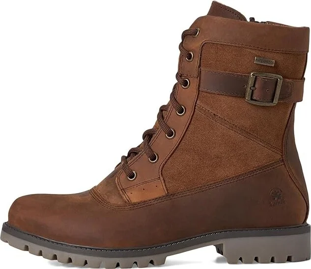 Kamik Rogue Mid Wide Women's Shoes Cognac : 6.5 B - Medium, Leather - Image 6
