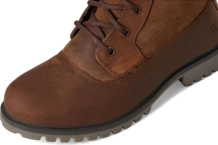 Kamik Rogue Mid Wide Women's Shoes Cognac : 6.5 B - Medium, Leather - Image 7
