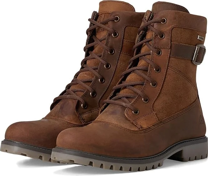 Kamik Rogue Mid Wide Women's Shoes Cognac : 6.5 B - Medium, Leather