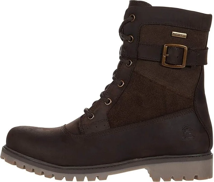 Kamik Rogue Mid Women's Boots Dark Brown : 9 B - Medium, Leather - Image 6