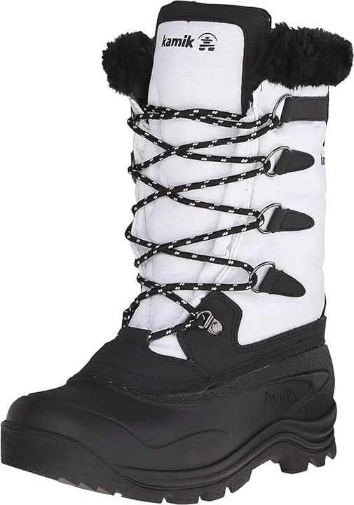 Kamik Shellback Women's Cold Weather Boots White : 6 B - Medium, Synthetic/Textile - Image 2