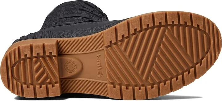 Kamik Sienna 3 Women's Shoes Black : 6 B - Medium, Leather - Image 3