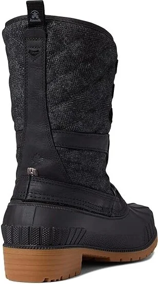 Kamik Sienna 3 Women's Shoes Black : 6 B - Medium, Leather - Image 4