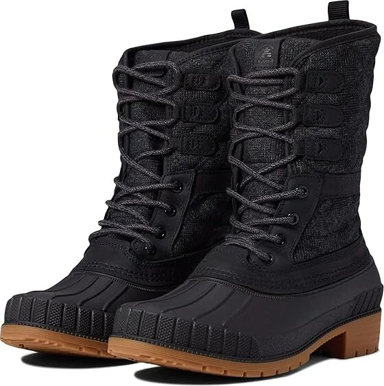 Kamik Sienna 3 Women's Shoes Black : 6 B - Medium, Leather