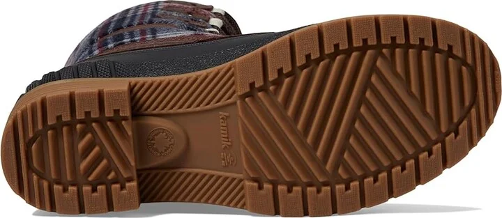 Kamik Sienna 3 Women's Shoes Dark Brown/Black : 7 B - Medium, Leather - Image 3