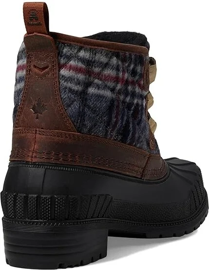 Kamik Sienna Lo Women's Snow Shoes Dark Brown/Black : 11 B - Medium, Leather/Rubber - Image 4