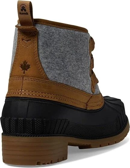 Kamik Sienna Lo Women's Snow Shoes Dark Brown/Black : 11 B - Medium, Leather/Rubber - Image 9