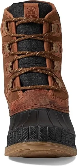 Kamik Sienna Mid S Women's Snow Shoes Black : 7 B - Medium, Leather - Image 7