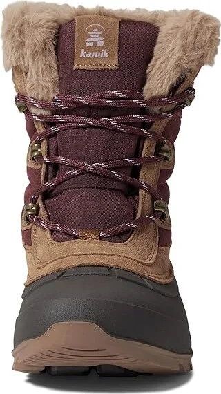 Kamik Snovalley 5 Women's Shoes Burgundy : 7 B - Medium, Leather - Image 2