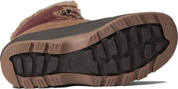 Kamik Snovalley 5 Women's Shoes Burgundy : 7 B - Medium, Leather - Image 3