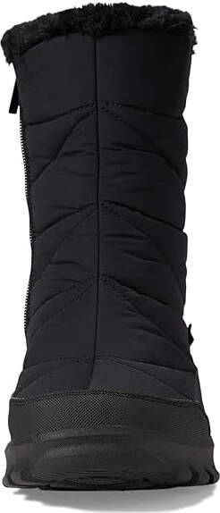 Kamik Snowdon Zip Women's Snow Shoes Black : 7 B - Medium, Synthetic - Image 2