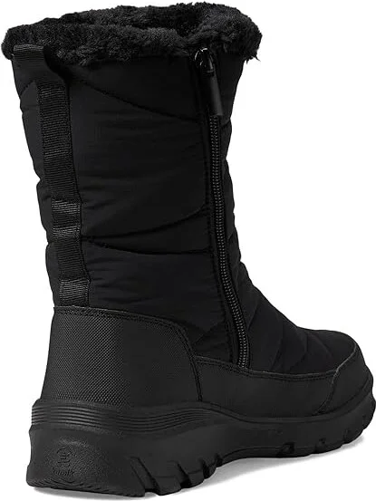 Kamik Snowdon Zip Women's Snow Shoes Black : 7 B - Medium, Synthetic - Image 4