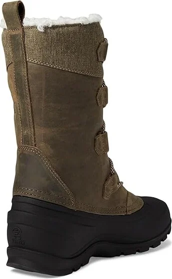 Kamik Snowgem Women's Boots Fossil : 11 B - Medium, Leather/Synthetic/Textile - Image 4