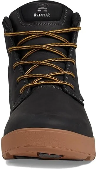 Kamik Spencer Mid Men's Shoes Black/Gum : 13 D - Medium, Leather - Image 2