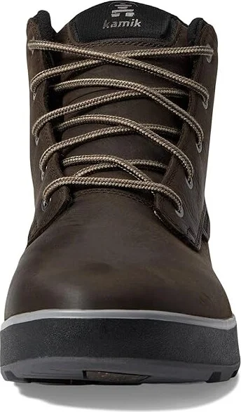 Kamik Spencer Mid Men's Shoes Java : 7 D - Medium, Leather - Image 2