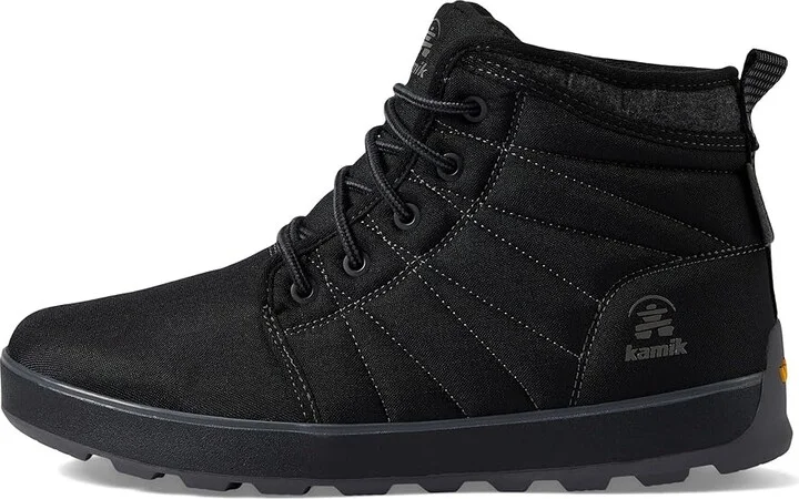 Kamik Spencer Nylon Mid Men's Shoes Black : 10 D - Medium, Textile - Image 5