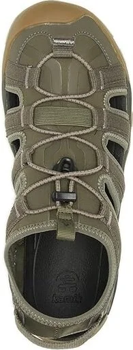 Kamik Syros Web Men's Shoes Dark Olive : 7 D - Medium, Leather - Image 2