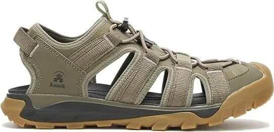 Kamik Syros Web Men's Shoes Dark Olive : 7 D - Medium, Leather - Image 5