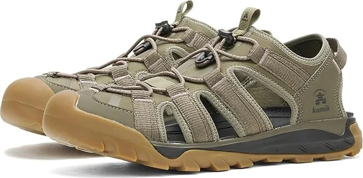 Kamik Syros Web Men's Shoes Dark Olive : 7 D - Medium, Leather