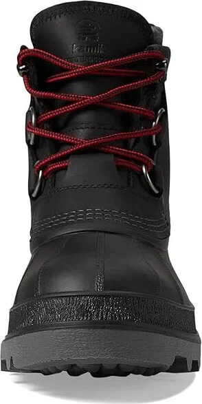 Kamik William Lo Men's Snow Shoes Black : 11 M, Leather/Rubber - Image 2