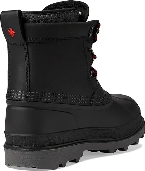 Kamik William Lo Men's Snow Shoes Black : 11 M, Leather/Rubber - Image 4