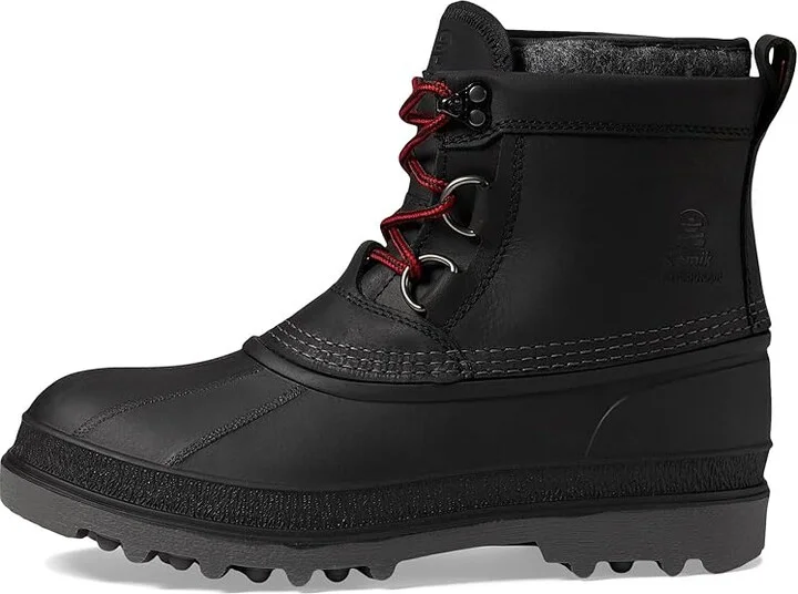 Kamik William Lo Men's Snow Shoes Black : 11 M, Leather/Rubber - Image 6