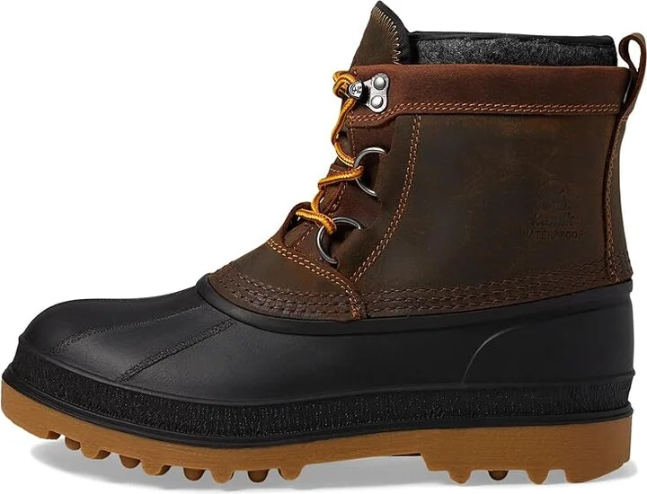 Kamik William Lo Men's Snow Shoes Gaucho Brown : 10 M, Leather/Rubber - Image 6