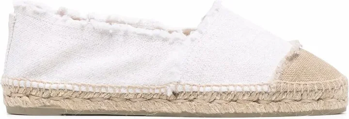 Kampala frayed-edge espadrilles