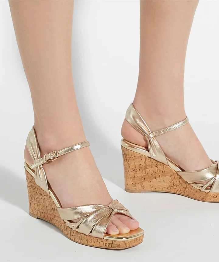 Kander Ankle Strap Platform Wedge Sandal - Image 2