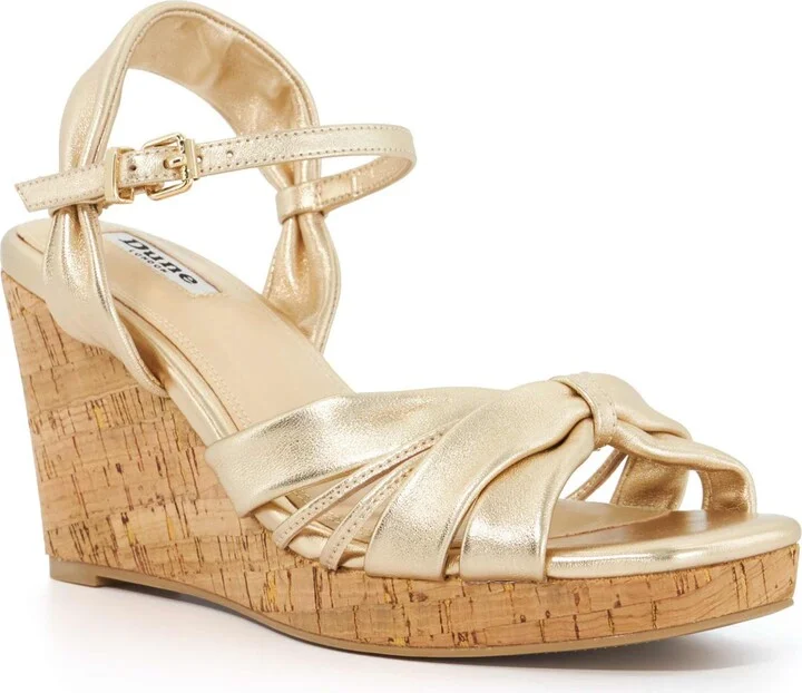 Kander Ankle Strap Platform Wedge Sandal