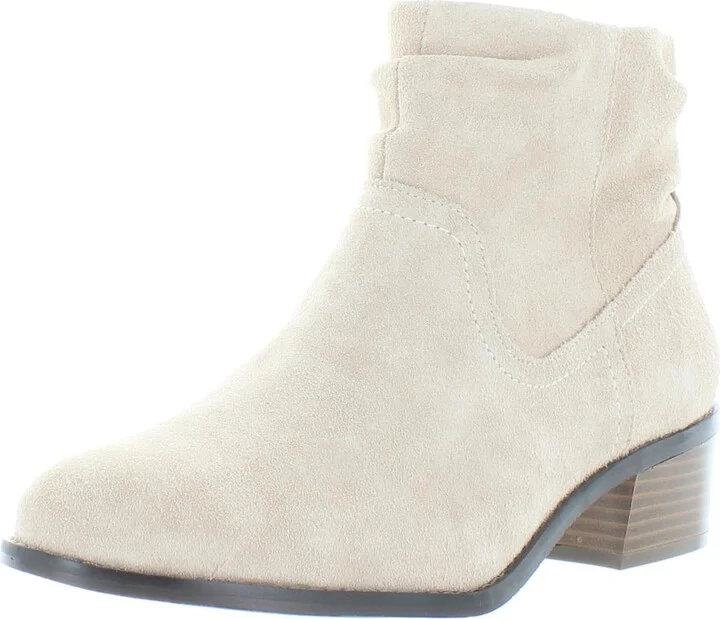 Kanela Womens Suede Slouchy Ankle Boots