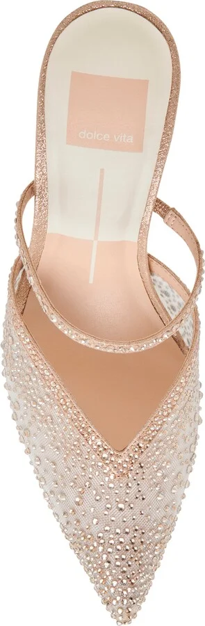 Kanika Crystal Pointed Toe Mule - Image 5