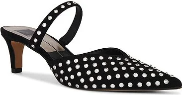 Kanika Mid Crystal Stud Mule - Image 2