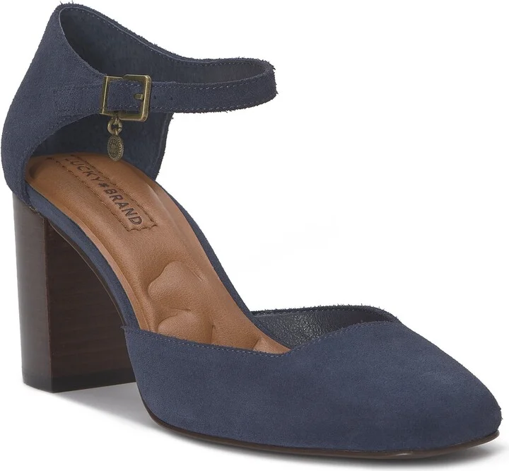Navy Blazer Suede